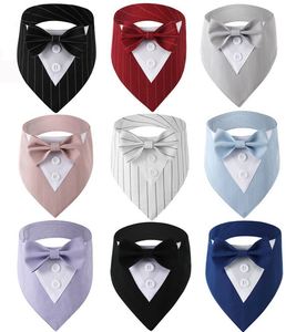 ZH NR-218 Bavoirs triangulaires multifonctionnels pour animaux de compagnie, en coton de haute qualité, multicolores, sportifs et décontractés, unisexes, pour la salive des chiens - Product Image 1