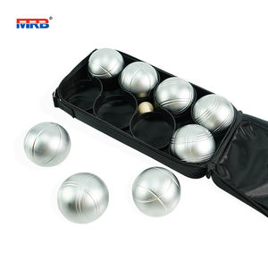 Jeu <span class=keywords><strong>de</strong></span> 8 boules <span class=keywords><strong>de</strong></span> pétanque françaises <span class=keywords><strong>de</strong></span> haute qualité 73mm en métal argenté Jeu <span class=keywords><strong>de</strong></span> boules <span class=keywords><strong>de</strong></span> pétanque <span class=keywords><strong>Obut</strong></span> - Product Image 6