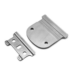 เครื่องตัดรูปตัวทีสแ<span class=keywords><strong>ต</strong></span>นเลสสีเงินแบบมืออาชีพอุปกรณ์เสริมใบมีดสำหรับปั<span class=keywords><strong>ต</strong></span><span class=keywords><strong>ต</strong></span>าเลี่ยนไฟฟ้าสำหรับช่าง<span class=keywords><strong>ต</strong></span>ัดผมโรงแรม - Product Image 4