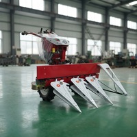 Moissonneuse multifonctionnelle agricole portative pour riz, blé, colza et sésame – Machine de coupe de cultures à pousser à la main