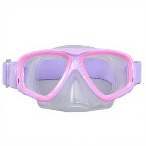 Nouveau masque de plongée en silicone anti-buée, bandeau en tissu, ajustement universel, lunettes de plongée - Product Image 1