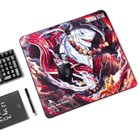 Darmoshark Officiële Winkel GP-101 Origineel Ontwerp Monnik Haai Muismat 480X400 Mm Rubber Voor Gamer Computer Toetsenbord Bureaublad