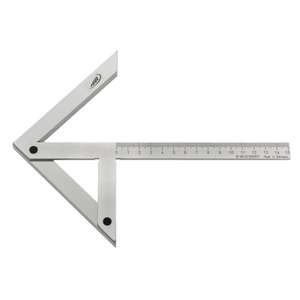 HELIOS PREISSER - 0380104 Cuadrado central cromado-EAN 4029713208073 CUADRADOS Y COMPASES - Product Image 1