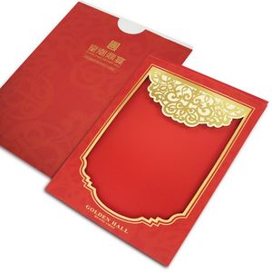 Tarjeta de felicitación personalizada de alta calidad, invitación de boda 3D hueca creativa - Product Image 2