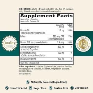 OEM/ODM Ventas directas de fábrica Los suplementos cognitivos para el cerebro mejoran la atención de la memoria Fosfatidilserina Vitamina Suplementos herbales - Product Image 4