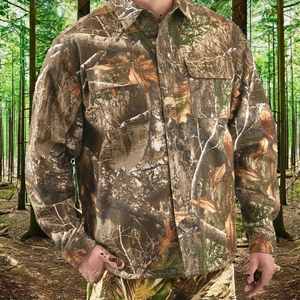 Pantalones de Caza con Capucha Estilo Militar Personalizados, Camuflaje para Exteriores, Impresión HD, Transpirables, Forro de Algodón para Hombre, Manga Larga, Otoño - Product Image 2