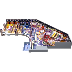 Customized Guangzhou HAPPY BABY Factory 450 Sqm 3 m Height Macaron Theme Indoor Commercial Playground - Product Image 5