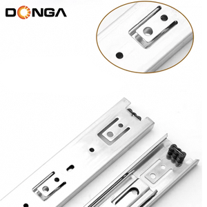 DONGGANG, venta directa de fábrica, tres pliegues, extensión completa, Correderas telescópicas Para Cajones, rodamiento de bolas, cajón deslizante - Product Image 2