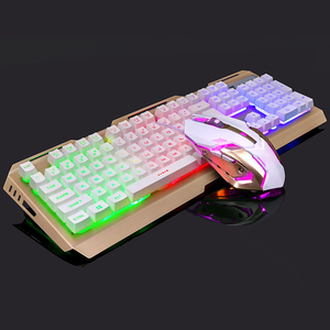 Led Rgb Usb rétro-éclairé Pc sensation mécanique jeu <span class=keywords><strong>clavier</strong></span> et souris combinaisons avec prix bas - Product Image 2