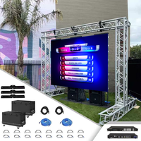 Écran LED géant pour spectacle scénique, mur vidéo LED étanche, affichage numérique LED pour événements, P2.6 P2.9 P3.91, écran LED extérieur/intérieur