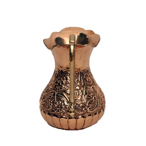 Hot Selling Mughlai Design Pure Brass Jug with Brass Handle Healthy Drinking Pure Brass Pitcher High Quality Pure Copper Jug - Product Image 4