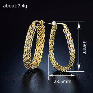Orecchini a Cerchio Cavi per Donne, Ear Cuff Minimalista, Gioielli di Moda Quotidiana - Product Image 5