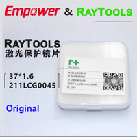 Lentille optique d'origine pour Raytools, nouvelle lentille de protection pour laser à fibre, dimensions 27,9*4,1/24,9*1,5/37X7/38,1*1,6 mm