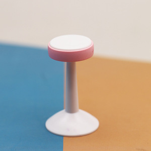 Mini sedia in plastica in miniatura per casa delle bambole in scala <span class=keywords><strong>1</strong></span>:12 <span class=keywords><strong>1</strong></span>/12 e scrivania da tavolo in ABS acrilico per bambole OB 11 bjd e decorazione per casa delle bambole - Product Image 5