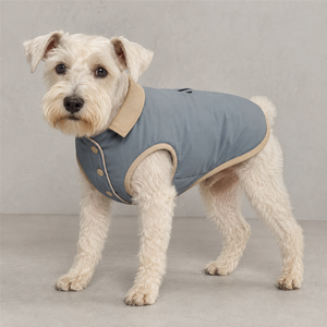 Gilet en polaire classique pour chien, couleur unie, coupe-vent, vêtements d'hiver pour petits chiens - Product Image 1