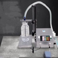 Machine de remplissage semi-automatique CSY-L36 de haute qualité avec pompe à engrenages pour pâte, miel, shampoing, crème cosmétique en petites bouteilles
