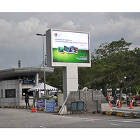 Pantalla de visualización de publicidad comercial vertical LED VISUAL LED Tablero de señal LED para instalación fija
