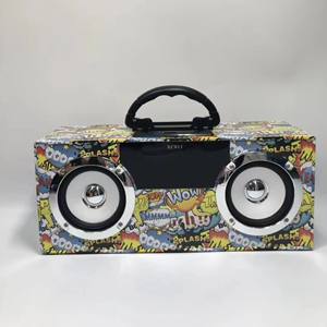 Altoparlante Wireless portatile per esterni, supporto <span class=keywords><strong>Spotify</strong></span> <span class=keywords><strong>musica</strong></span> e illuminazione a LED RGB, potenza di uscita 10W, Subwoofer a prezzo di fabbrica XC013 - Product Image 2