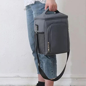 Sac isotherme épais en aluminium, chaud et froid, superposable, sac à déjeuner portable, vente en gros, sac à déjeuner personnalisé - Product Image 6