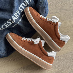 [Primo Strato di Pelle Bovina] Nuove Scarpe Sportive e Casual da Uomo in Pelle Bovina Traspirante per il Commercio Estero - Product Image 3