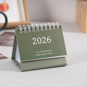 Cổ Phiếu In Dây O Đứng Lật Bàn Lịch Hàng Ngày Hàng Tháng Và Hàng Năm Sử Dụng <span class=keywords><strong>2025</strong></span> 2026 Lịch Mini Kích Thước Macaron Màu Sắc Lịch - Product Image 5
