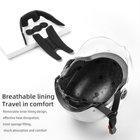 Casco Inteligente ROCKBROS ABS para Ciclismo de Carretera con Visera para Hombres Adultos, Casco de Bicicleta
