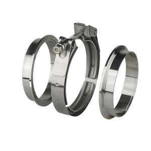304 knalpot baja tahan karat <span class=keywords><strong>Clamp</strong></span> pipa t-bolt <span class=keywords><strong>v</strong></span>-<span class=keywords><strong>band</strong></span> <span class=keywords><strong>Clamp</strong></span> dengan 2/2.25/2.36/2. 75/<span class=keywords><strong>5</strong></span>/2. 3/3.25/3 Inch Flange - Product Image 3
