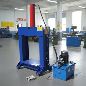 Máquina de Prensado Hidráulico <span class=keywords><strong>Pequeña</strong></span> para Desmontar y Crimpar Mangueras de Goma Flexibles de Plástico Sintético Natural - Product Image 1