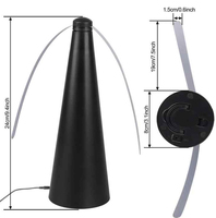 Ventilateur anti-moustiques pour repas extérieur et intérieur, meilleure vente de répulsif contre les mouches