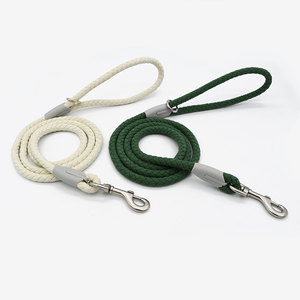 Exquisitos conjuntos de collares de cuerda tejidos a mano hechos a medida, fabricante al por mayor, correas para mascotas pequeñas y grandes personalizadas en una pieza - Product Image 3