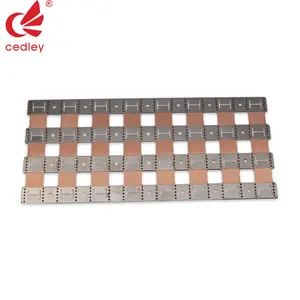 Barre omnibus de composition de nickel de cuivre de batterie de puissance de fabricant de la Chine pour la connexion de paquet de batterie 26650