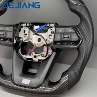 Volant en cuir en fibre de carbone personnalisé pour Toyota Corolla Land Cruiser GR Prado LC200 LC300 120150 200 Hilux personnalisé
