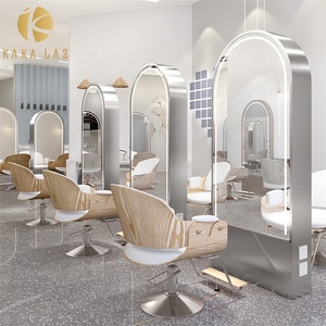 Equipo de salón de belleza, espejo de doble cara, LED, escenario - Product Image 1