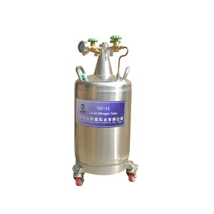 YDZ-15 Cryogenic Liquid Oxygen Nitrogen Storage Tanks Cryogenic Storage Tank Biological liquid nitrogen tank