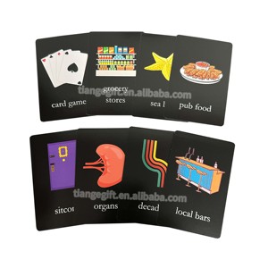 Jeu de cartes en plastique 200 personnalisé Cartes de jeu imprimées personnalisées pour la famille et les amis - Product Image 3