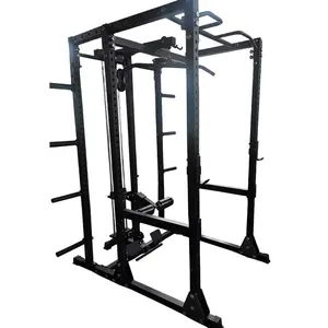 Machine Functionele Trainer Power Cage Verstelbare Gewicht Bank Alles In Één Commerciële Fitnessmachine