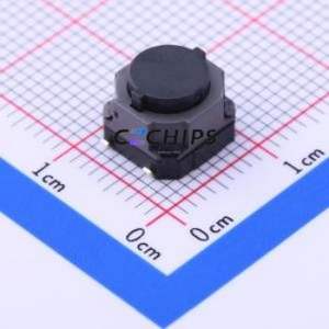EVQQ1E06K Tactile Switch SMD,8.5x8.5mm Switch Single Pole Single Throw Round Button 5N Vertical Mount - Product Image 1