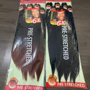Capelli per Treccine Pre-Stirati di Alta Qualità 52 Pollici 420g X/P 6X, Direttamente dalla Fabbrica, per Trecce Africane e Stili Twist - Product Image 2