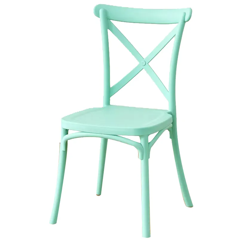 Stackable Colorful High Quality Kids' Crossback Chair Wedding Event Chair for Children's Parties