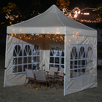 Support de tente imperméable de haute qualité pour intérieur/extérieur avec structure en tuyaux de fer pour auvents et tentes pliantes, idéal pour l'ombrage.