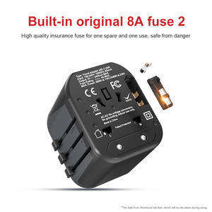 Wontravel xu hướng sản phẩm nóng thiết bị điện tử phổ 220V Du Lịch Ổ cắm AC Power cắm Adapter - Product Image 3