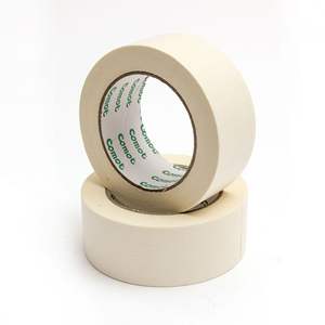 Ruban <span class=keywords><strong>de</strong></span> masquage simple face blanc hautement adhésif pour la décoration <span class=keywords><strong>de</strong></span> <span class=keywords><strong>peinture</strong></span> en aérosol déchiré à la main peut utiliser un avertissement en gros - Product Image 2
