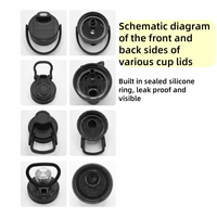 Vaso Térmico Personalizable DAJI de Acero Inoxidable, Botella de Agua Deportiva Portátil para Gimnasio, Camping, Termo con Asa, Logotipo Impreso, 12-24 Horas