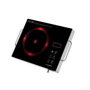 <span class=keywords><strong>Cuisinière</strong></span> infrarouge à brûleur unique, plaque <span class=keywords><strong>vitrocéramique</strong></span> électrique entièrement en cristal, commande tactile, panneau microcristallin noir, usage domestique - Product Image 4