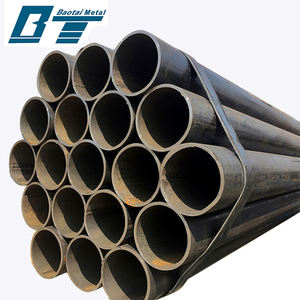 A525 sch40 gr b erw פלדת פחמן חלקה צינור api 5l a106 מבנה jis sabs gs ti מוסמך צינור צינור שחור ספקים - Product Image 3