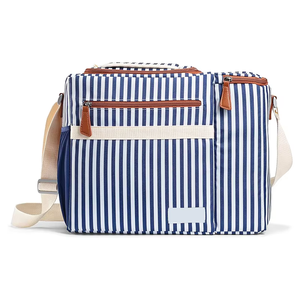 Bolsa Térmica Impermeable Plegable de Poliéster con Estampado Personalizado, Bolsa de Almuerzo de Gran Capacidad para Picnic, Almacenamiento de Alimentos, Enfriador de Hielo - Product Image 1