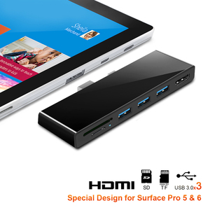 Hub Usb Adaptateur Convertisseur Usb 3.0 Moyeu Pour <span class=keywords><strong>surface</strong></span> <span class=keywords><strong>pro</strong></span> 4 Accessoires Informatiques - Product Image 4