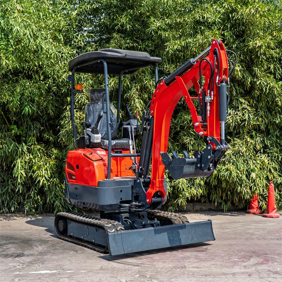 Compact Mini Excavator for Backyard Gardening Landscaping Trenching ...