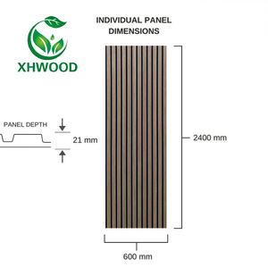 <span class=keywords><strong>Pannello</strong></span> Acustico da Parete in <span class=keywords><strong>Legno</strong></span> Lamellare Impiallacciato Naturale Insonorizzante per Interni di Ville, Pannelli Acustici Fonoassorbenti di Grande Successo - Product Image 4