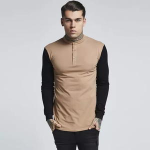 Camisetas lisas con botones delanteros para hombre y mujer, ropa personalizada, precio barato, estampadas - Product Image 2